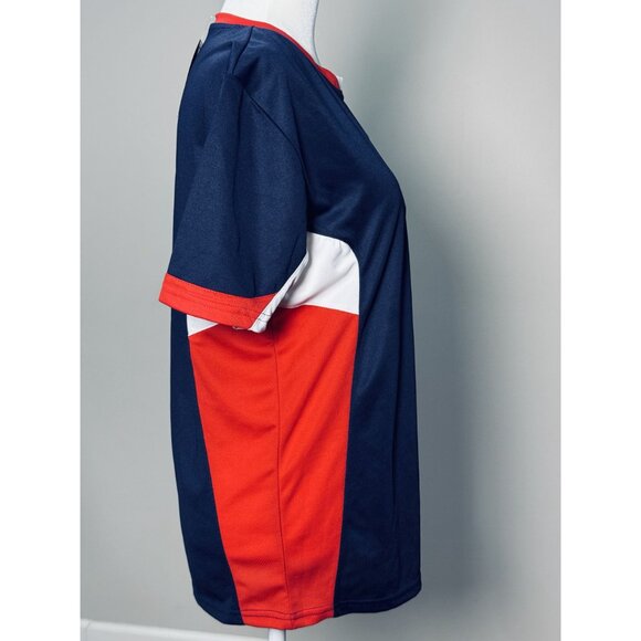 NEW USA Womens S Soccer Federation Navy Short-Sleeve Jersey Official Licensed - Picture 6 of 12